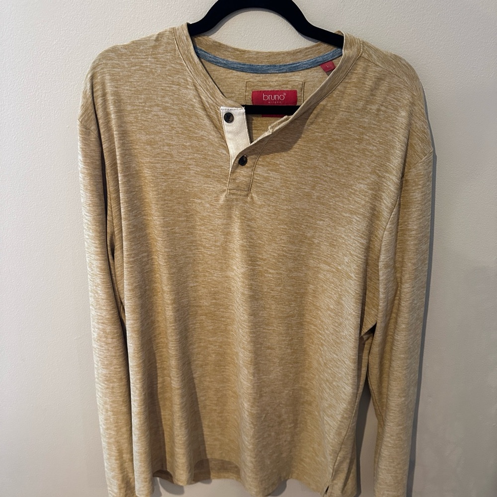 Bruno men’s long sleeve size large